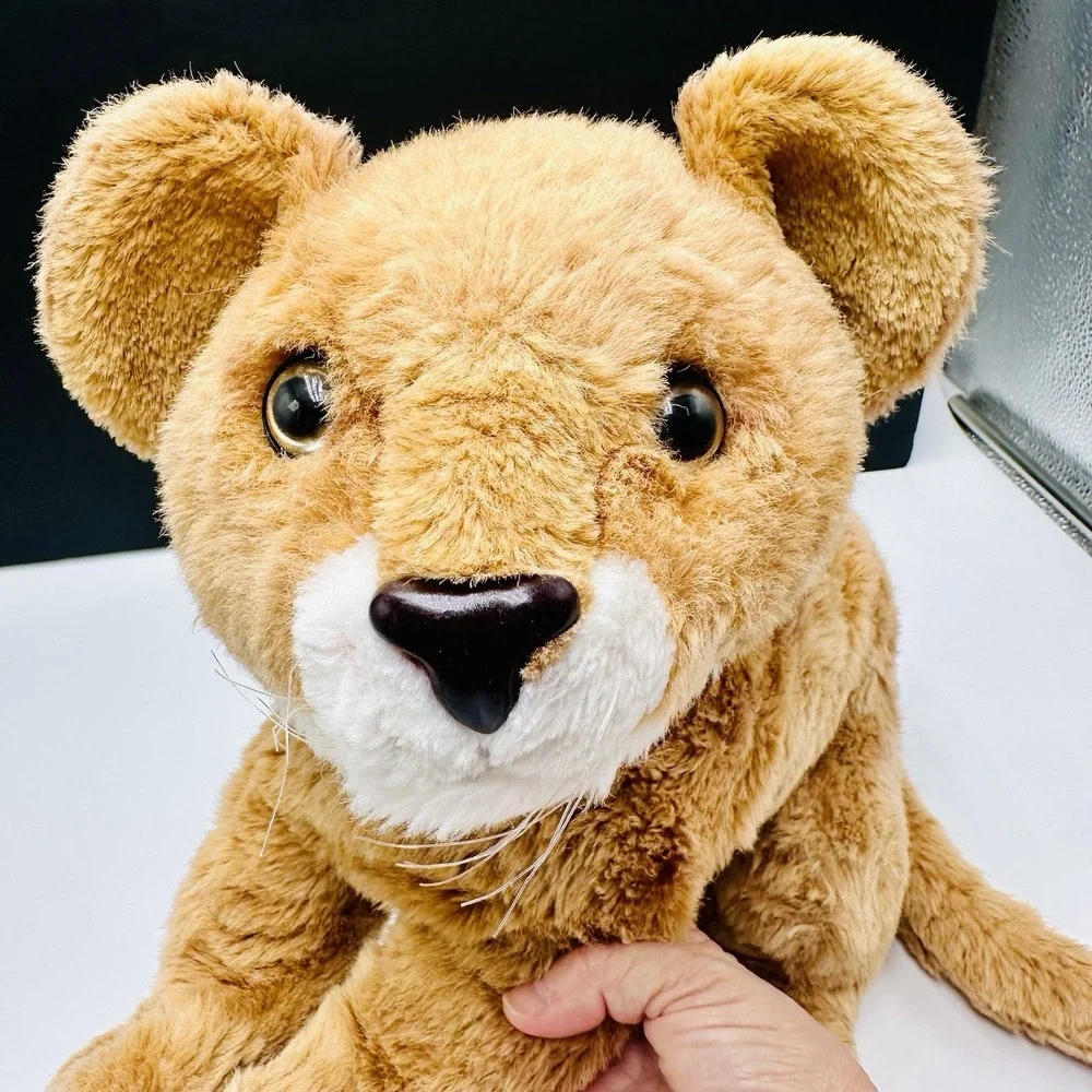 Vintage Wild World MGJ Plush Lion Stuffed Animal Tiger Cub 14